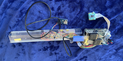 Missing Picture Pi 3 Computer System with Digital Joystick Keyboard  w6in  h2.99in  72pin